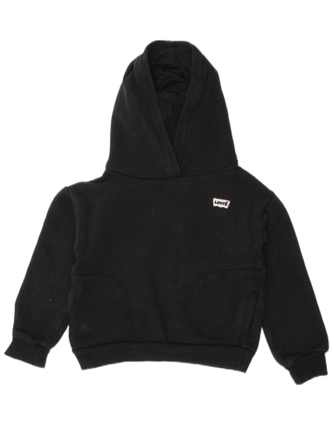 LEVI'S Sudadera con capucha para bebé niño 18-24 meses Algodón negro