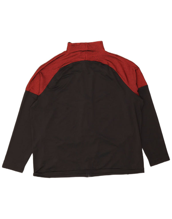 RUSSELL ATHLETIC Chaqueta de chándal para hombre UK 46/48 XL Negro Colorblock