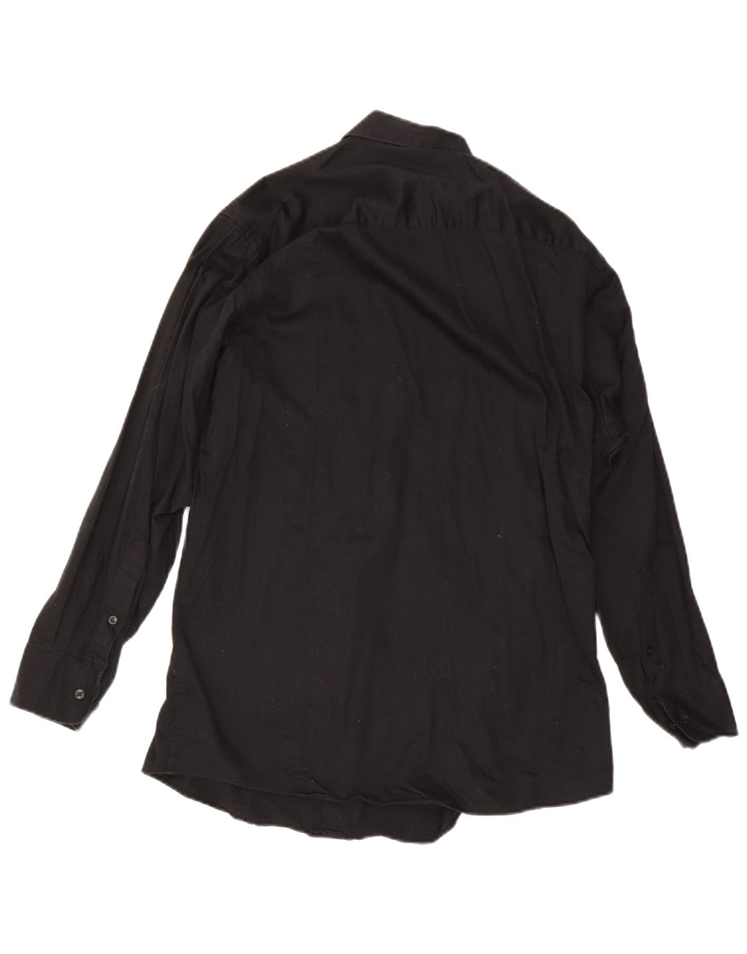 Calvin Klein Camisa para hombre Talla 16 Grande Algodón negro