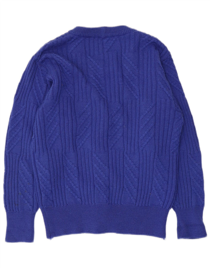 Fila Cárdigan Mujer IT 44 Azul Medio