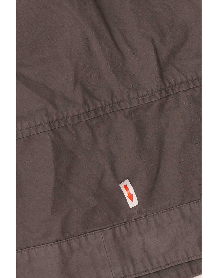 Chaqueta Bomber Corta Mujer Dondup IT 44 Algodón Gris Medio