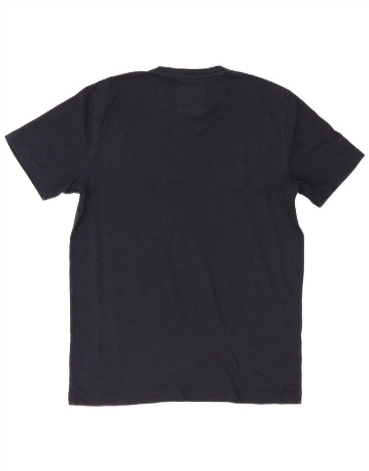 Crew Clothing Camiseta para hombre Top Medium Azul marino Algodón