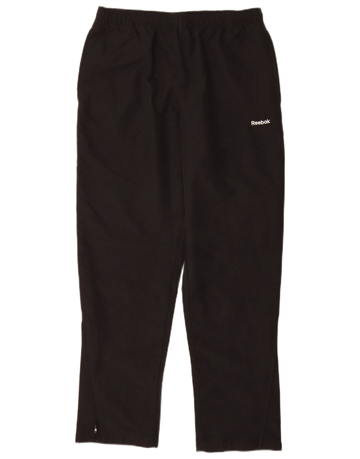 Reebok Pantalón Chándal Hombre Small Negro Poliéster