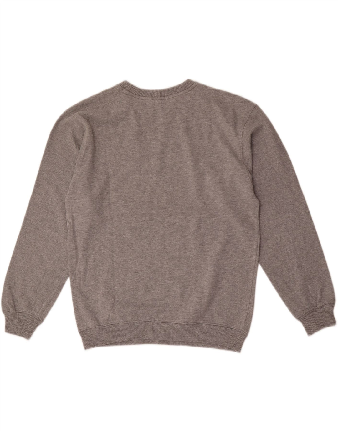 Superga Hombre Sudadera Jumper Grande Gris Moteado Algodón