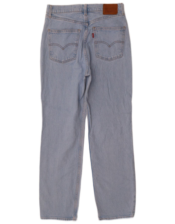 Levi's Vaqueros Rectos Slim De Talle Alto Para Mujer W28 L28 Algodón Azul