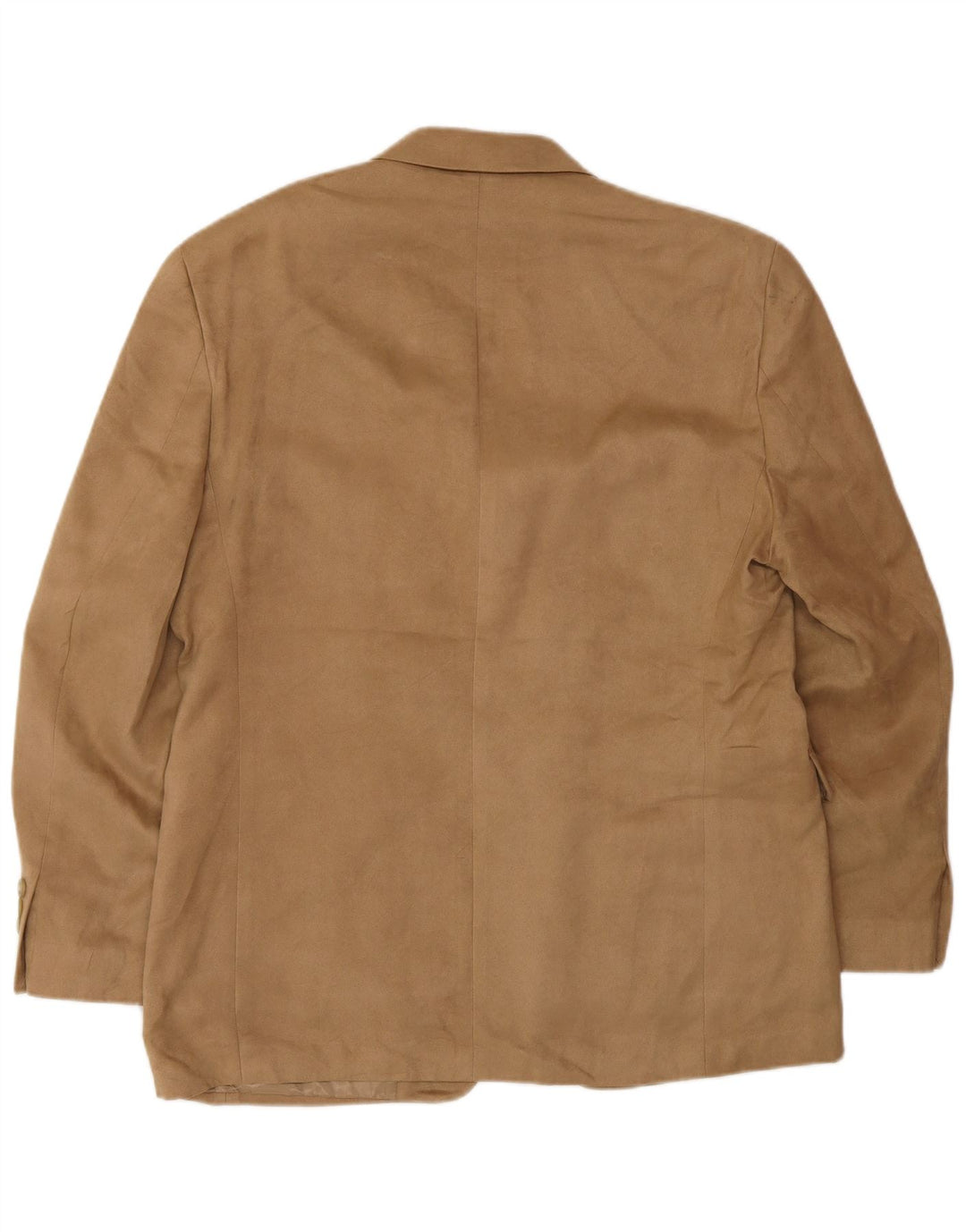 Chaps Chaqueta tipo blazer de 3 botones para hombre UK 38 Poliéster beige medio