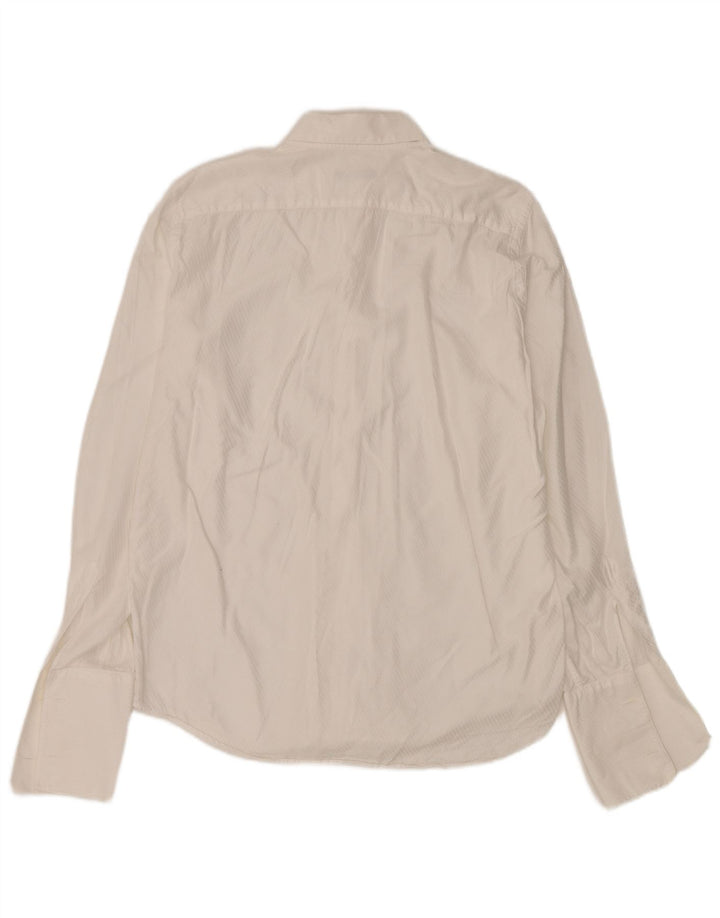 Camisa Roccobarocco Hombre Pequeña Blanca