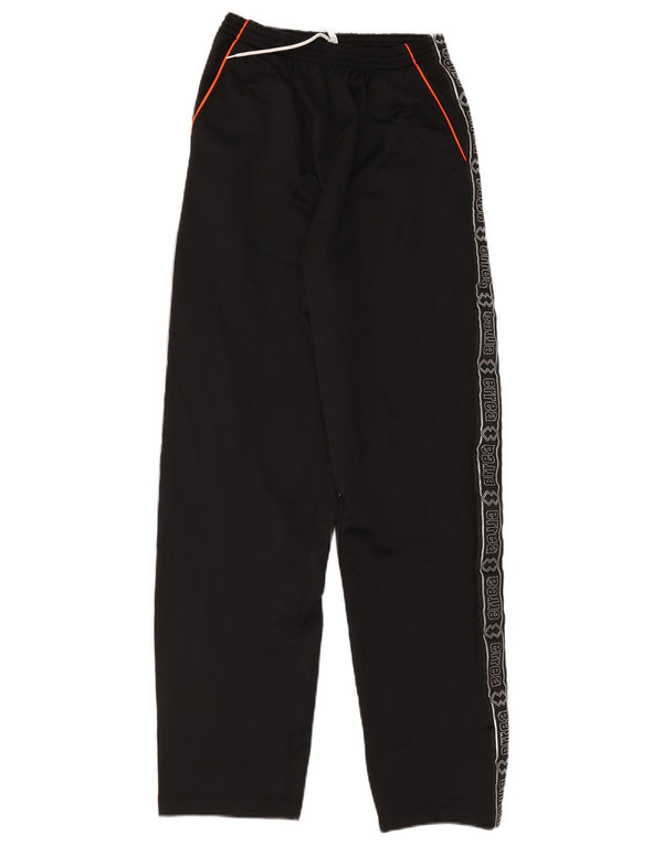 Errea Mens Graphic Tracksuit Trousers Large Black Polyester