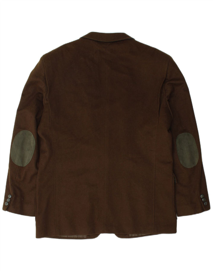 Steinbock Chaqueta tipo blazer de 2 botones para hombre EU 54 2XL Caqui Lana virgen
