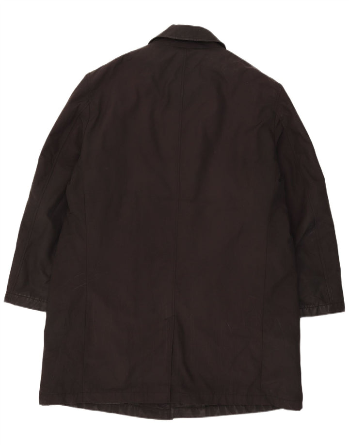 Marks & Spencer Abrigo para hombre UK 42 XL Poliéster negro