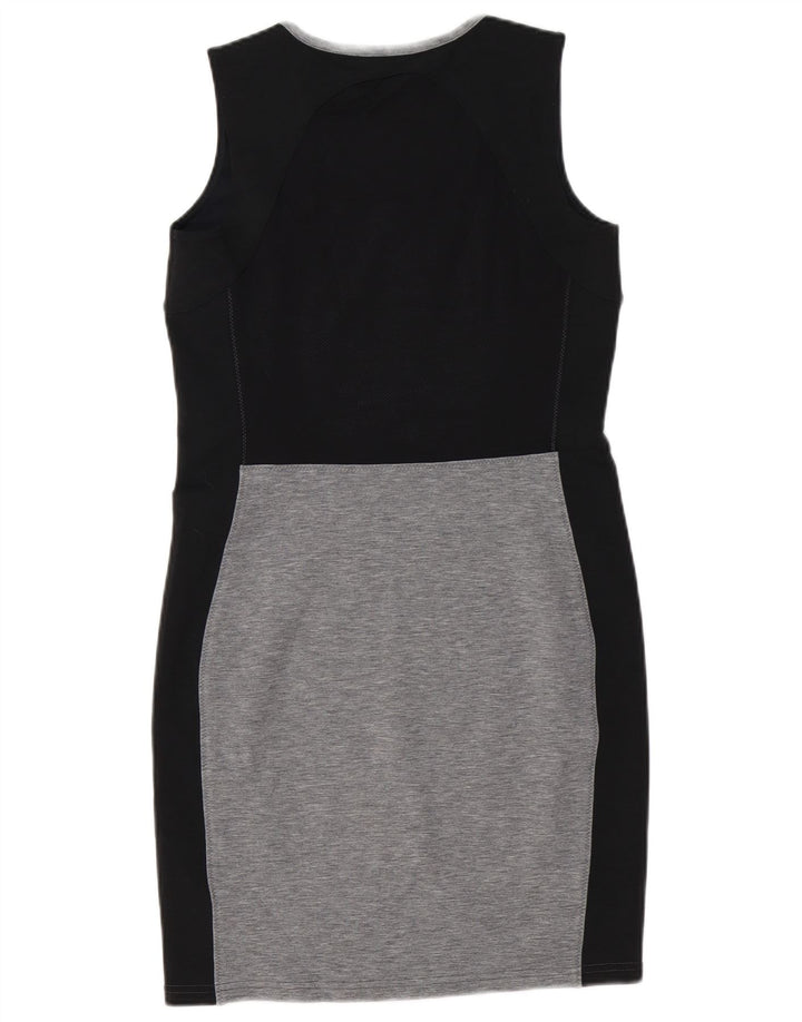 Athleta Vestido tubo para mujer UK 40 Pequeño Poliéster color block negro