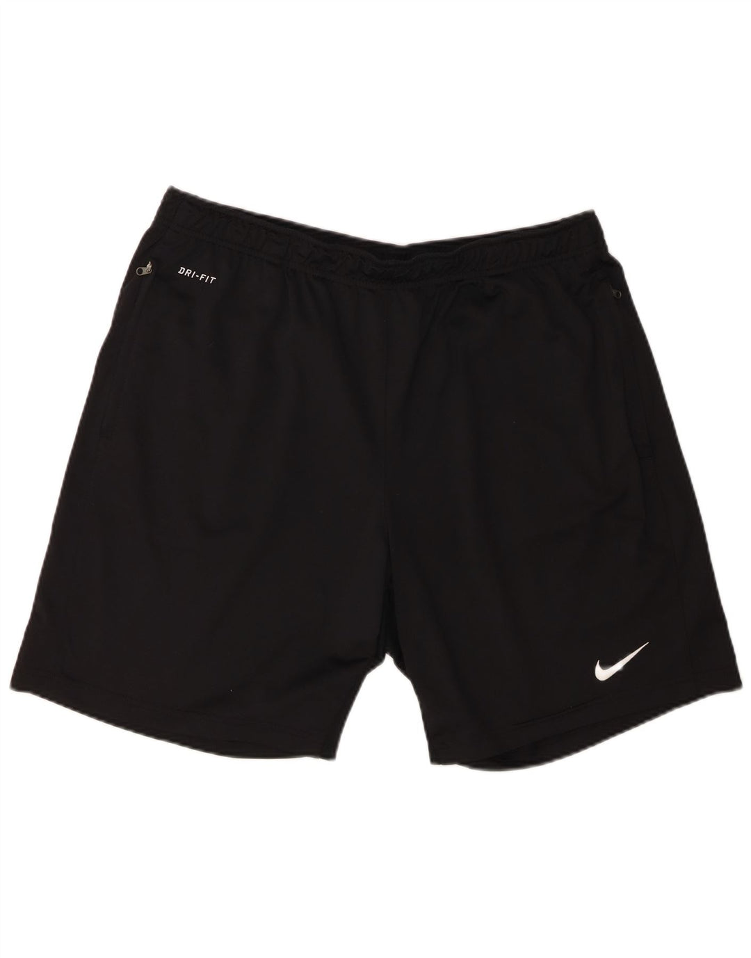 Nike Pantalones cortos deportivos Dri Fit para hombre XL Poliéster negro