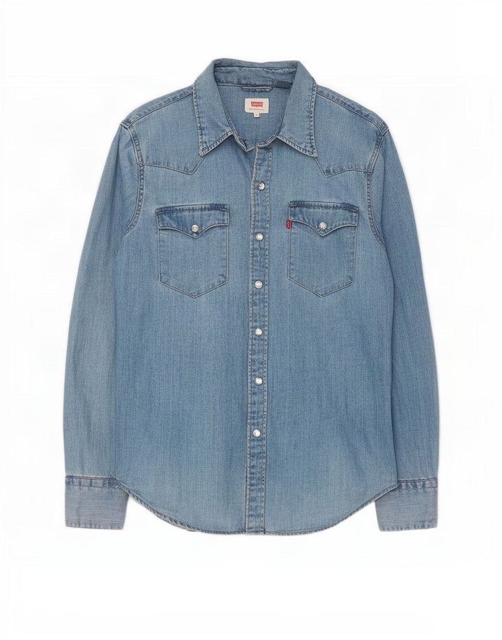 Levi's Camisa Vaquera Para Hombre XS Azul