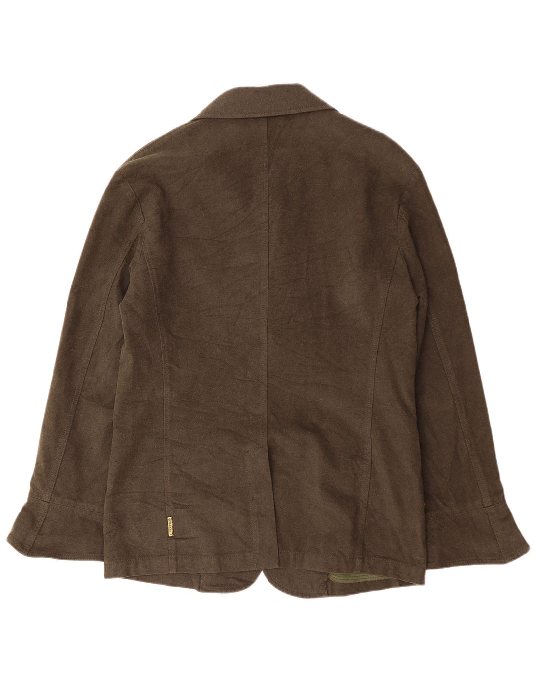 ARMANI JEANS Chaqueta tipo blazer de 2 botones para hombre IT 52 Algodón caqui grande