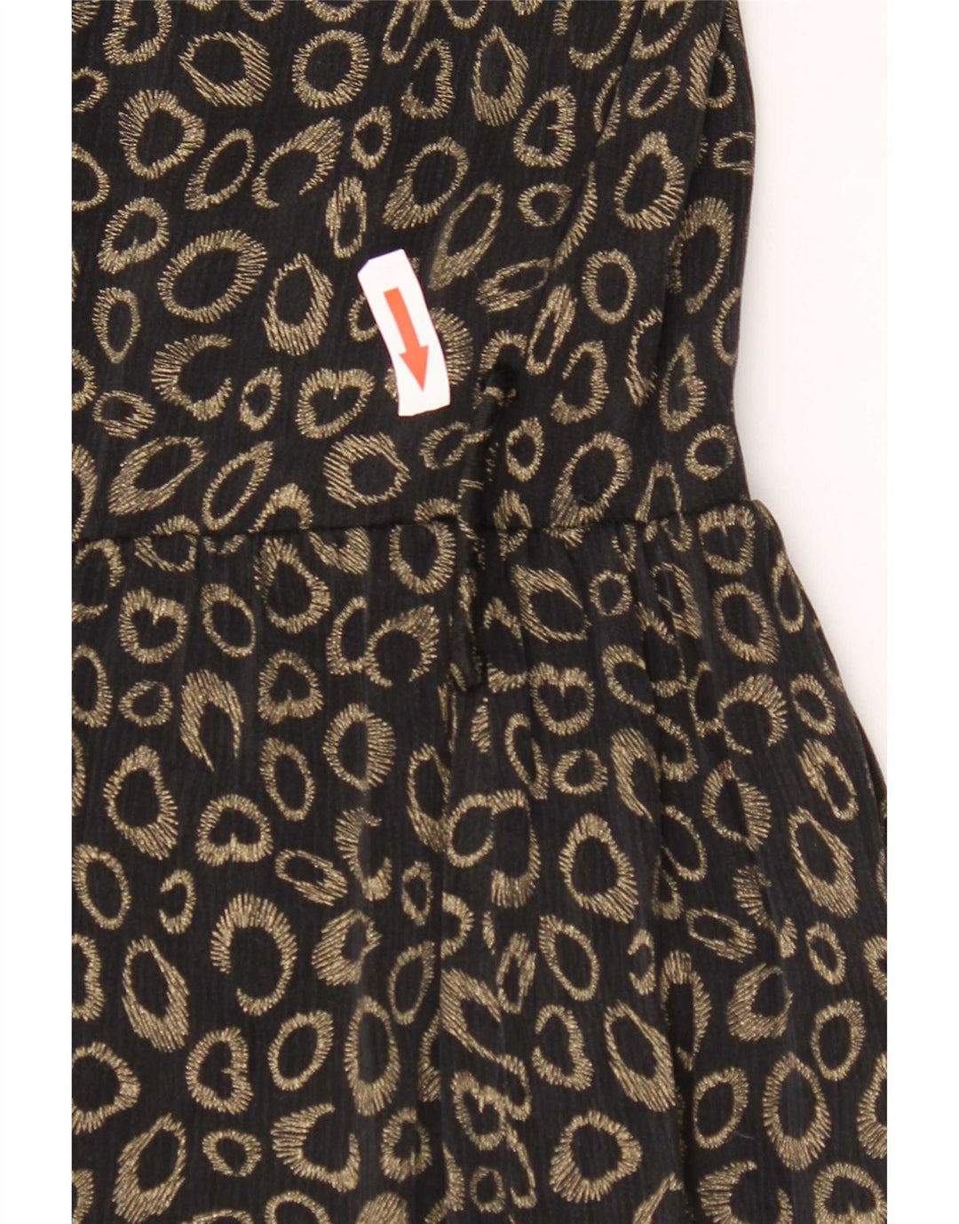 Massimo Dutti Chaqueta Blazer De 1 Botón Mujer EU 34 2XS Negro Estampado Animal