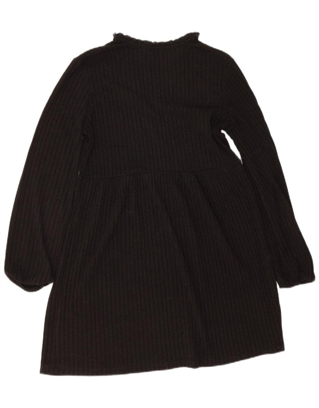 Zara Mujer Vestido Jersey UK 10 Small Negro