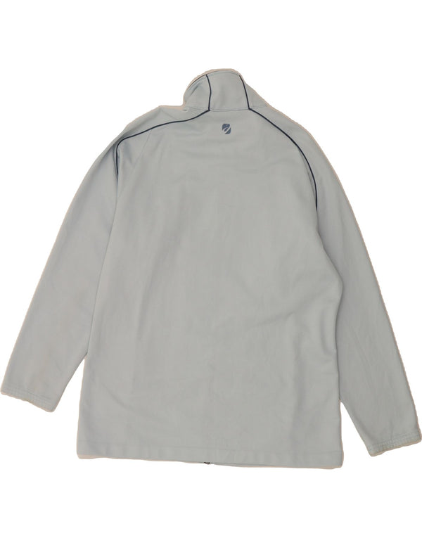 ASICS Mens Tracksuit Top Jacket XL Blue Polyester