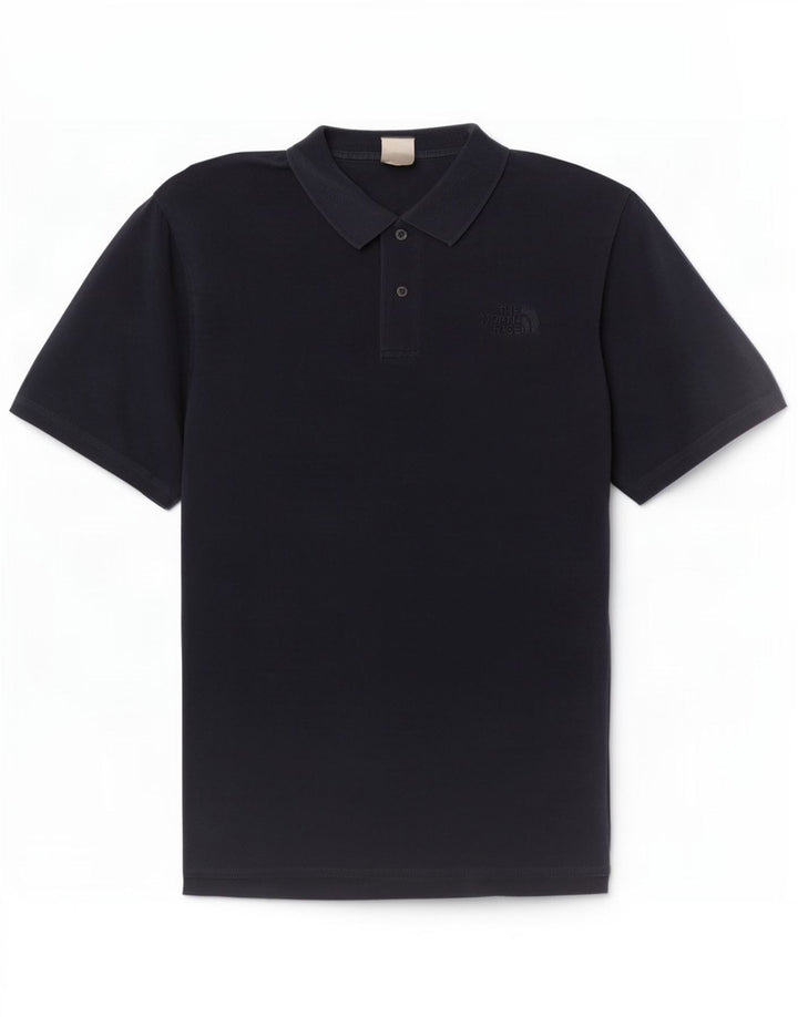 Polo The North Face Hombre Algodón Azul Marino Mediano