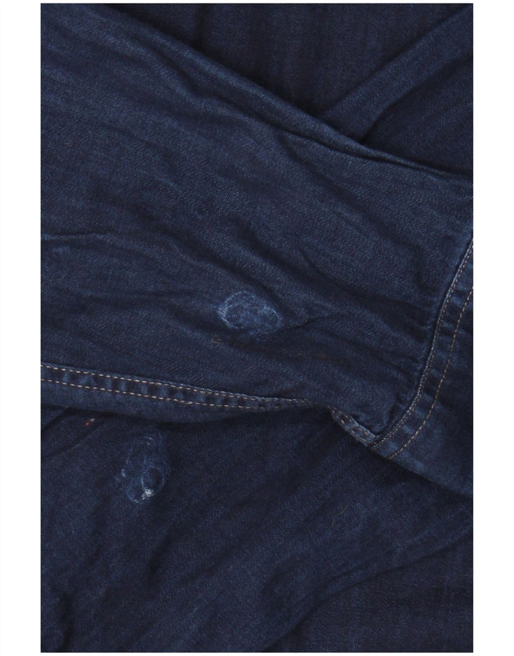 Camisa vaquera G-Star para hombre Algodón azul marino medio