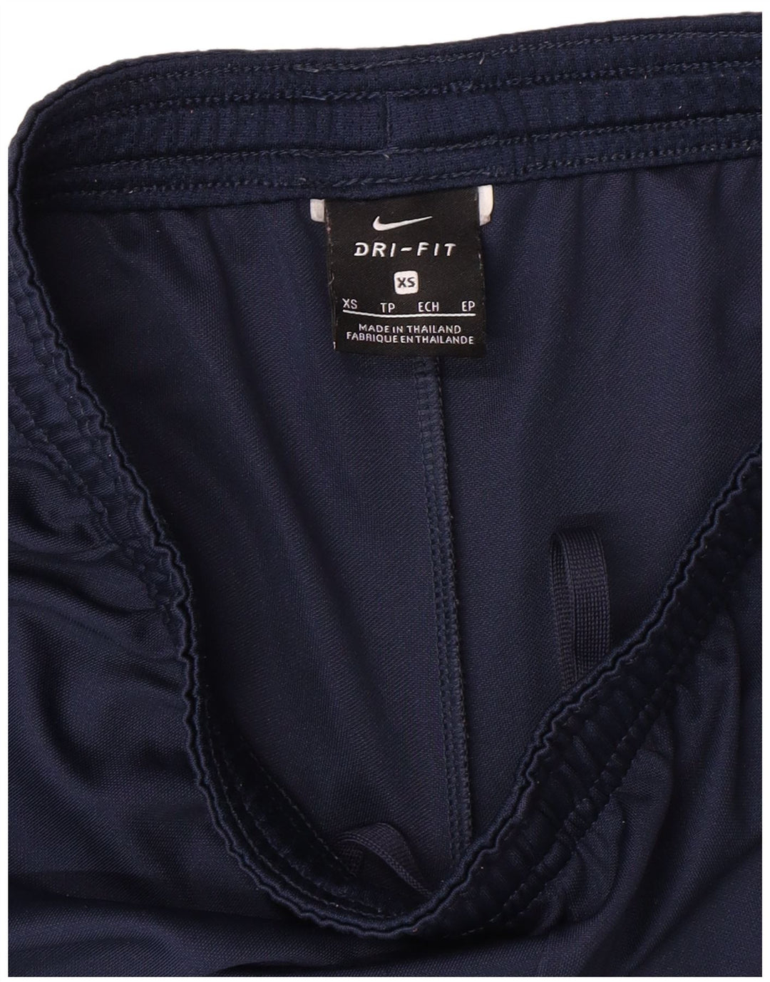 NIKE Pantalones cortos deportivos Dri Fit para mujer UK 4 XS Azul marino