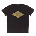 Volcom Camiseta gráfica para hombre Top grande de algodón negro