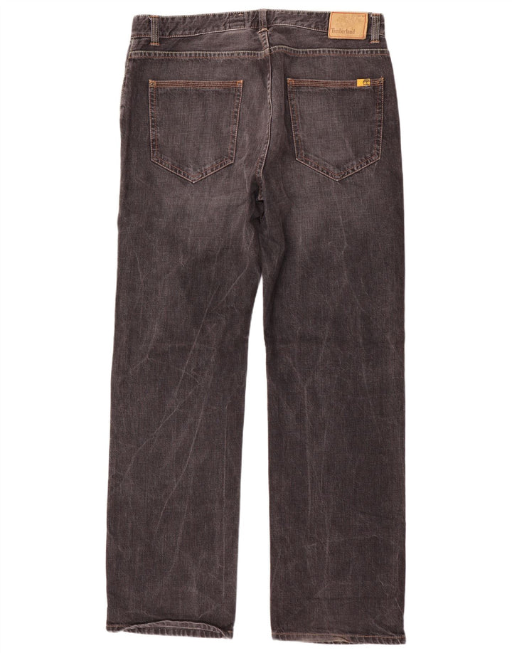 Timberland Vaqueros rectos para hombre W38 L35 Algodón gris