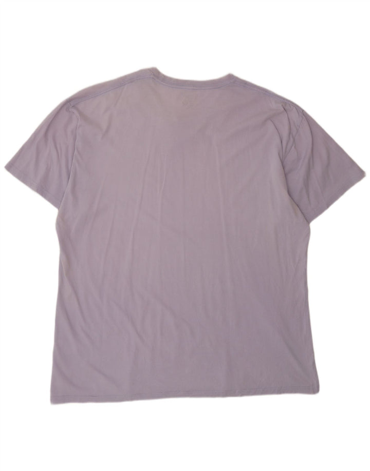 Vans Camiseta Classic Fit para Hombre Top 2XL Algodón Morado