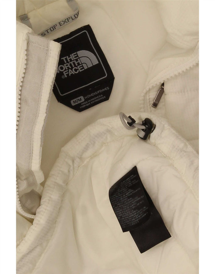 The North Face Chaleco acolchado para mujer UK 44 Poliéster blanco mediano