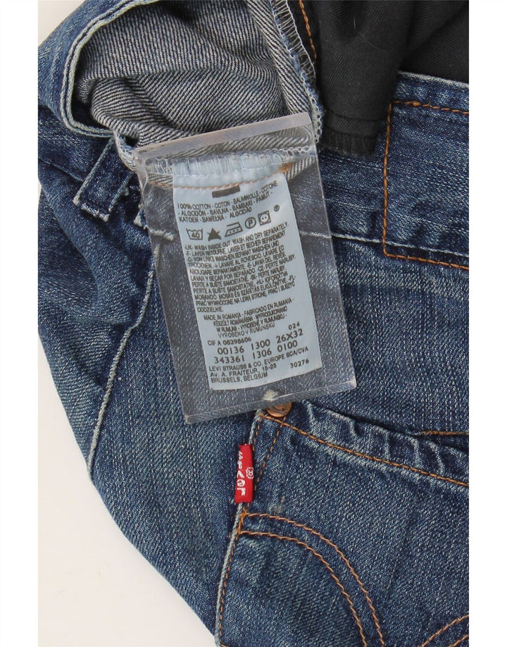 Vaqueros Levi's Mujer Slim W26 L32 Algodón Azul
