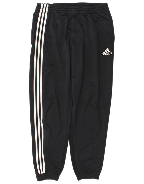 Adidas Pantalones de chándal para hombre Joggers UK 40/42 Medium Negro Poliéster