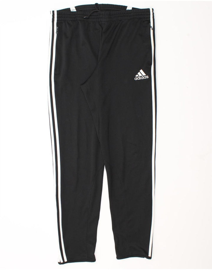Adidas Pantalones De Chándal Hombre XL Negro Colorblock Poliéster