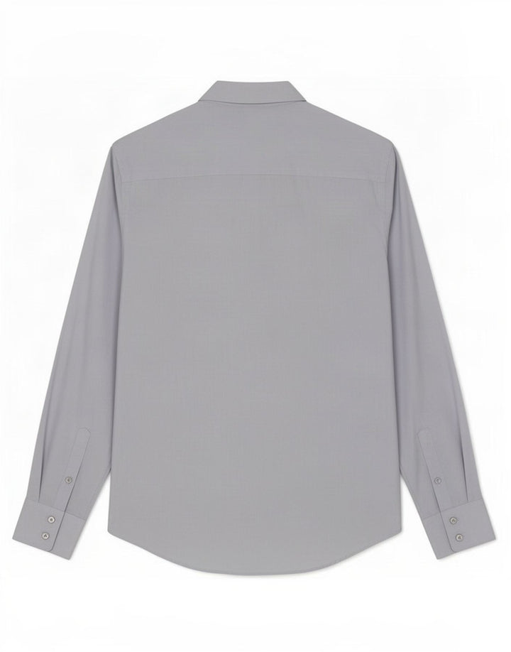 Calvin Klein Camisa Slim Fit para Hombre Gris Grande