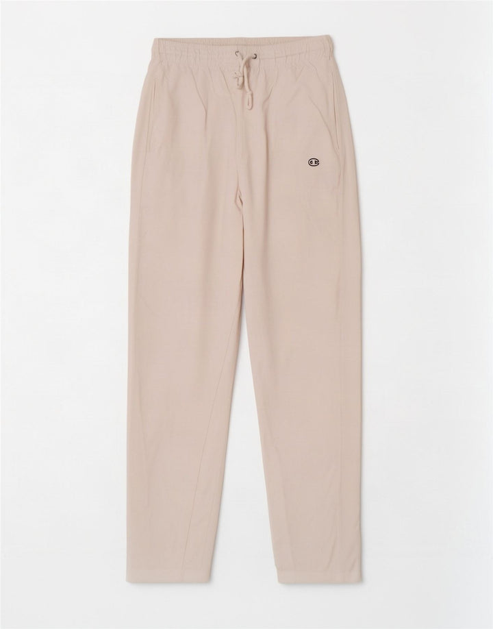 Champion Pantalones de chándal para mujer UK 12 Medium White Cotton