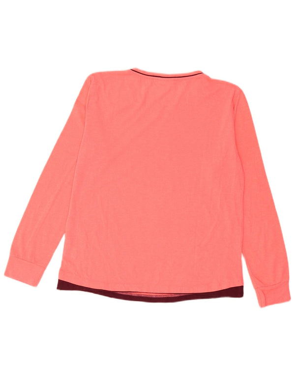 Lotto Top Mujer Manga Larga UK 44 Grande Poliéster Rosa