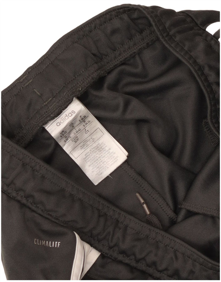 Adidas Pantalones de chándal para hombre UK 8/10 Small Negro Poliéster