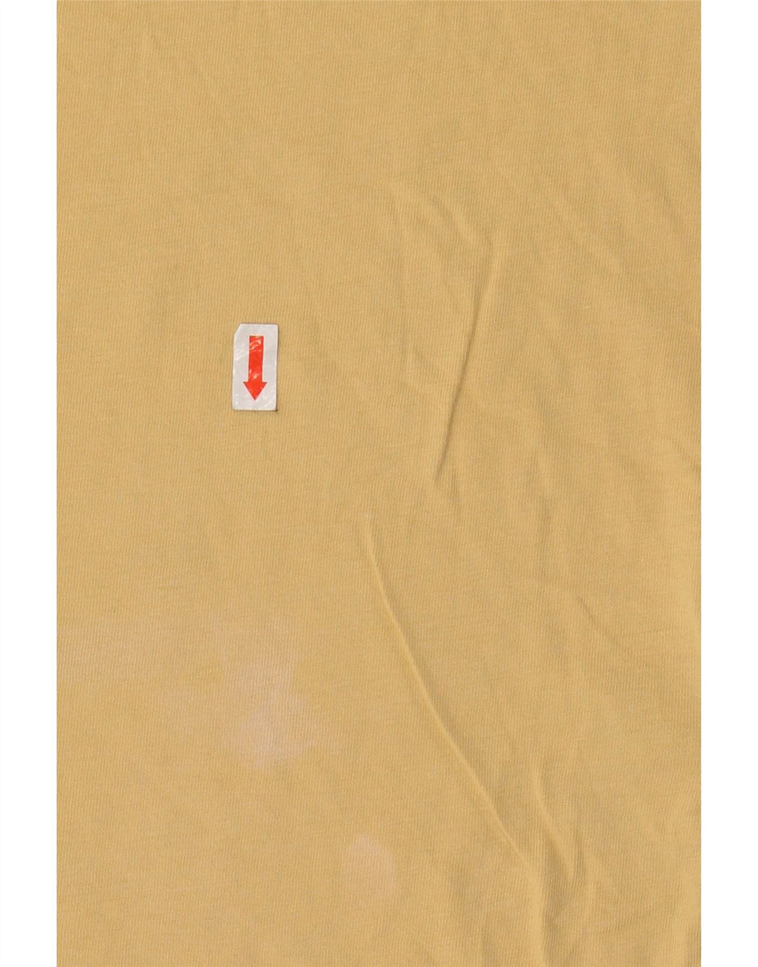 VANS Camiseta gráfica de ajuste clásico para hombre Top de algodón amarillo medio