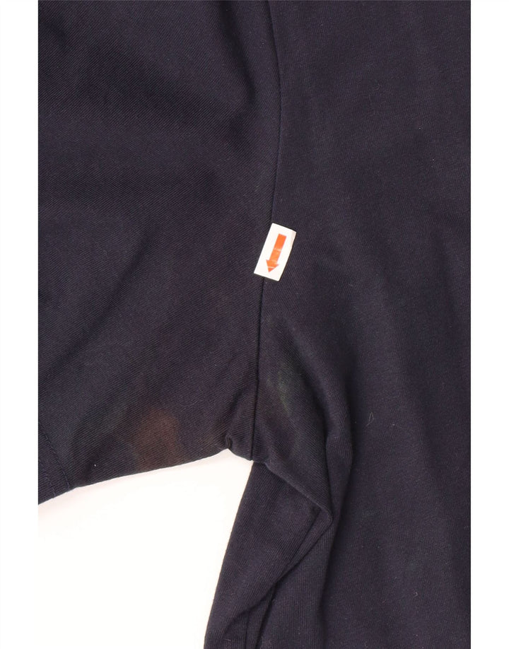 ADIDAS Mens Graphic T-Shirt Top Medium Navy Blue Cotton Vintage Adidas and Second-Hand Adidas from Messina Hembry 