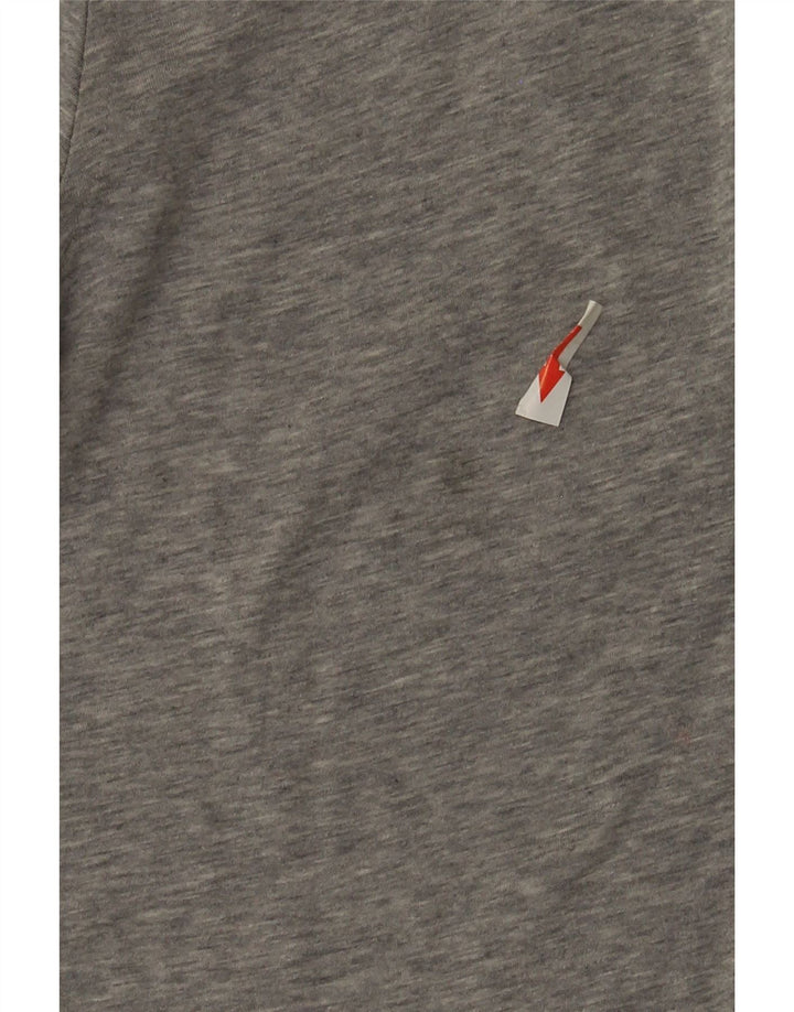 Camisa Reiss Hombre Algodón Gris Medio