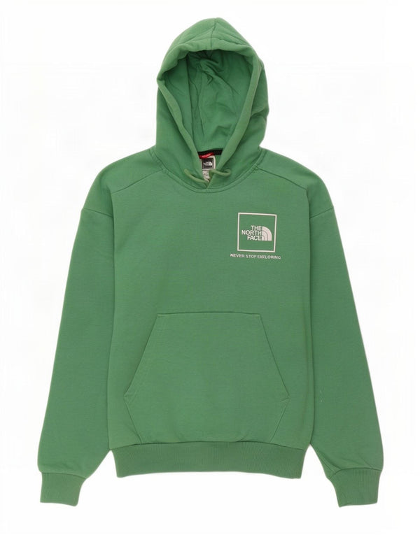 The North Face Jersey con capucha y ajuste holgado gráfico para mujer Reino Unido 6 XS Algodón verde