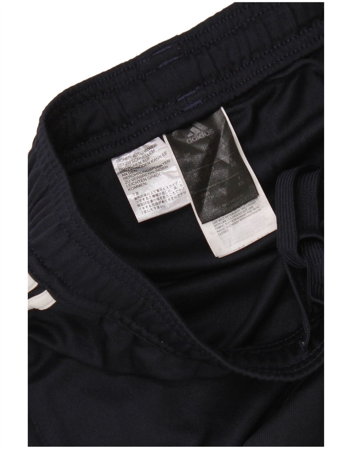 Adidas Pantalones de chándal para mujer UK 4 XS Azul marino Poliéster