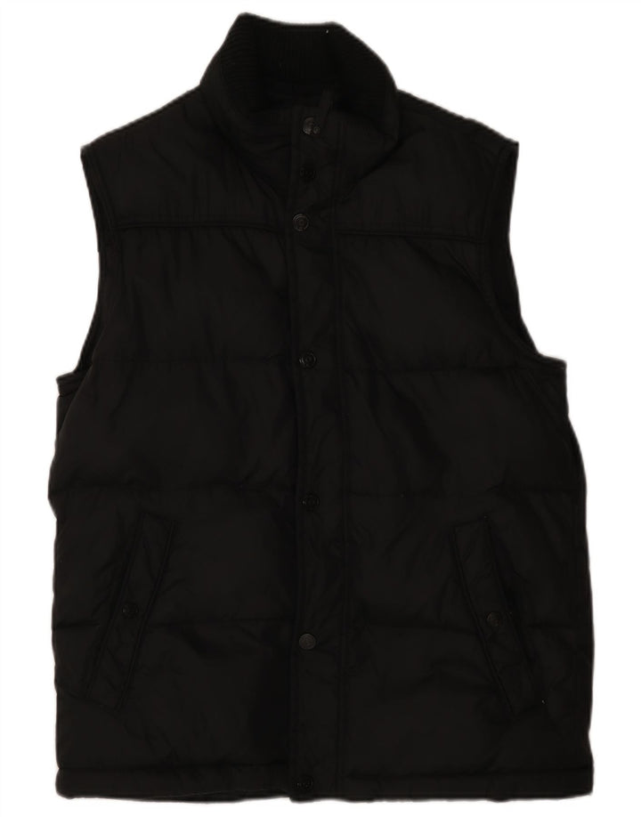 ESPRIT Chaleco acolchado para hombre UK 38 Medium Black Nylon