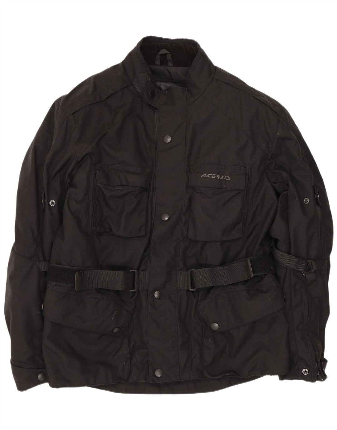 Acerbis Chaqueta Motorstyle Graphic Racer para Hombre UK 44 2XL Poliamida Negra