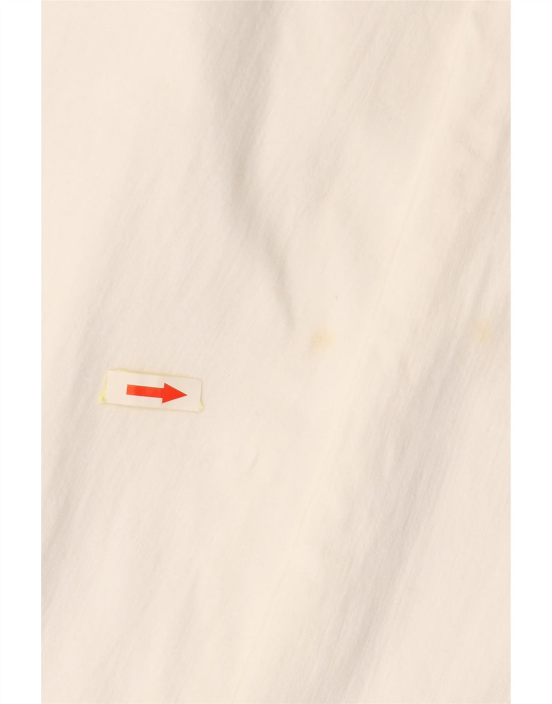 TRUSSARDI Pantalones casuales rectos para hombre IT 47 Small W31 L33 Algodón blanco