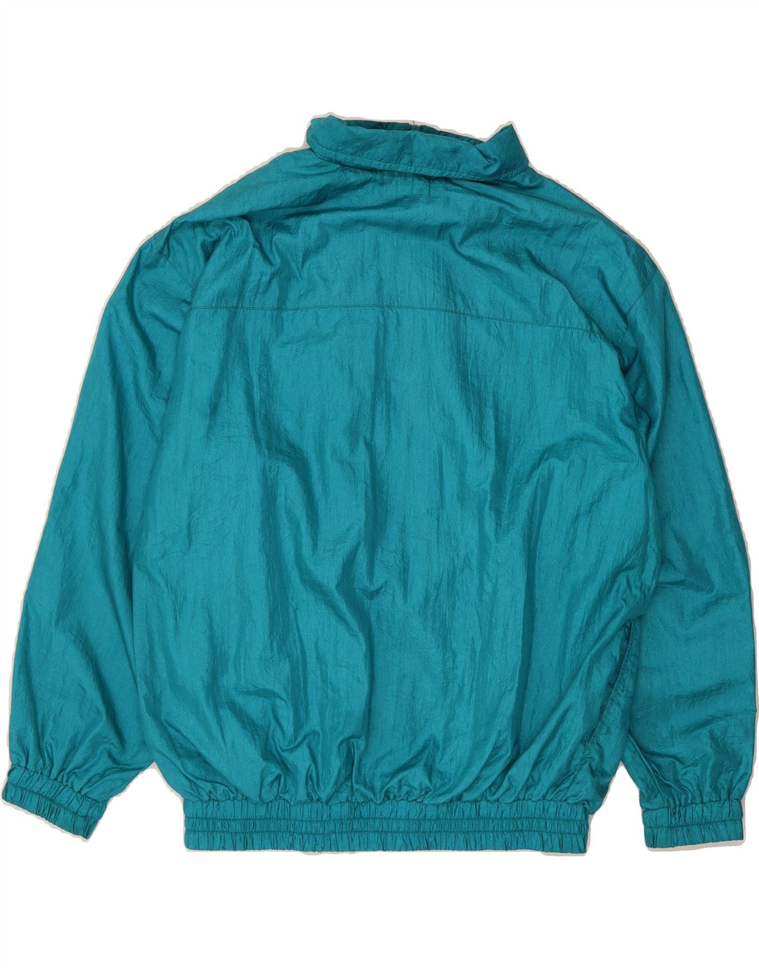 VINTAGE Mens Loose Fit Tracksuit Top Jacket UK 36 Small Blue Polyamide Vintage Vintage and Second-Hand Vintage from Messina Hembry 
