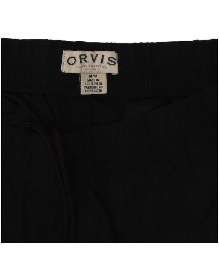 Orvis Mens Joggers Pantalones Casuales Medianos W30 L26 Negro