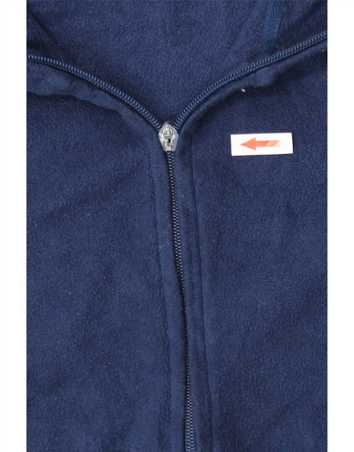 Marks & Spencer Chaqueta polar para mujer UK 44 Mediana Azul marino Poliéster