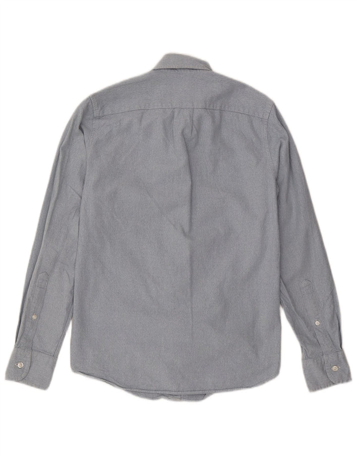 J. CREW Camisa ajustada para hombre XS Algodón azul
