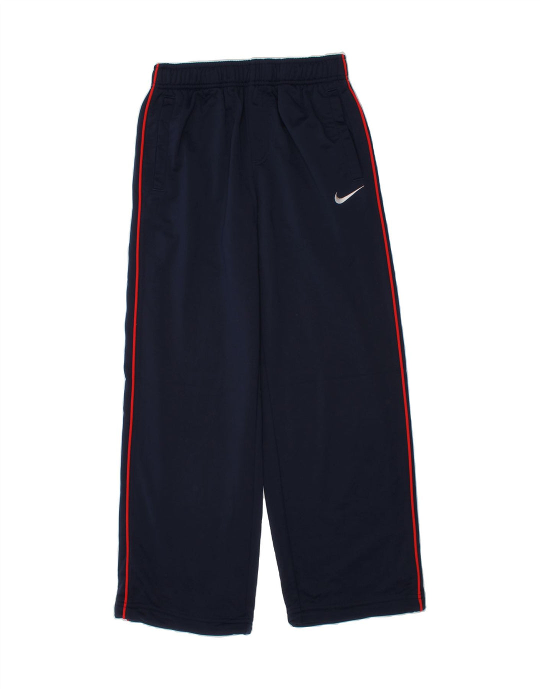 NIKE Boys Tracksuit Trousers 10-11 Years Medium  Navy Blue Polyester Vintage Nike and Second-Hand Nike from Messina Hembry 