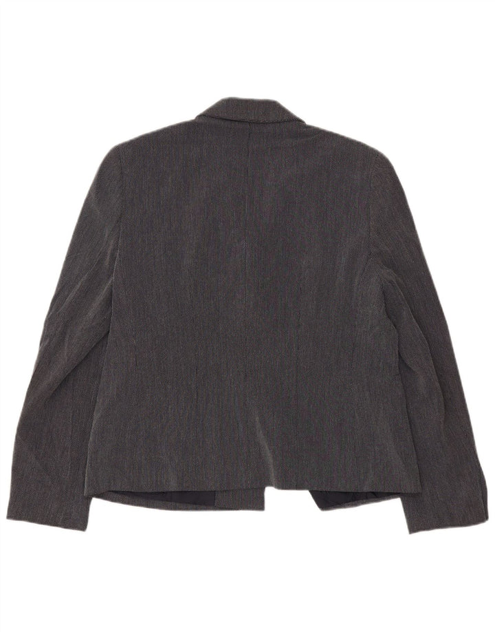 Marks & Spencer Chaqueta Blazer Estándar para Mujer UK 46 Grande Azul Marino