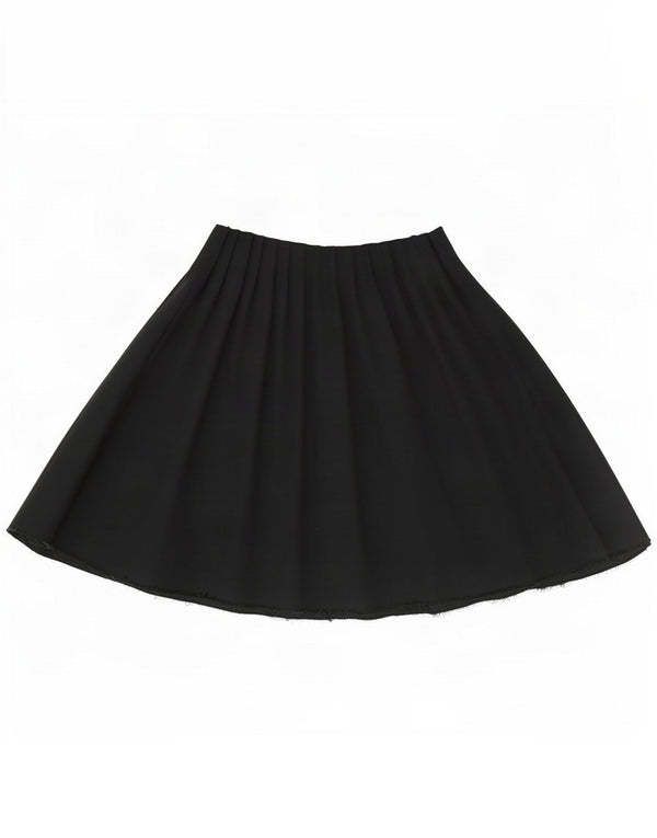 Zara Mujer Falda Plisada Small W26 Viscosa Verde